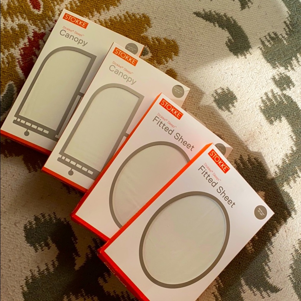 stokke sleepi sheets & canopy